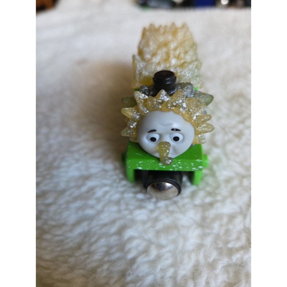 Percy - Snow Covered Thomas Wooden Railway Gullane 2003 Limited Edition